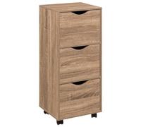 5five Tour 3 portes à roulettes Simply Smart effet bois