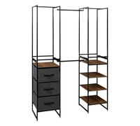 5 five simply smart - Armoire à vêtements extensible 6 étagères