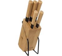 Bloc de rangement avec 5 couteaux 5Five bambou