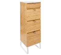 Chiffonnier en bambou avec miroir Levia