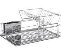 5 five simply smart - Égouttoir en acier 2 niveaux avec bac en inox