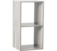5 five simply smart - Etagère avec 2 compartiments "mix n modul" effet chêne gris