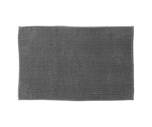 5 five simply smart JJA Tapis de Bain Chenille - Gris - Accessoire Salle de Bain