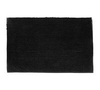 5 five simply smart JJA Tapis de Bain Chenille - Noir - Accessoire Salle de Bain