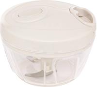 Mini hachoir manuel à 2 lames inox - Pratique et utilisation facile - Coloris Blanc et Vert