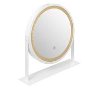 5 five simply smart - Miroir rond pivotant à led blanc