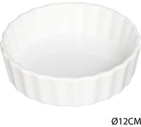 5 five simply smart - Moule à tartelette en céramique 12,5cm blanc
