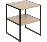 5 five simply smart - Nachttisch "aliaj" 2 regale in holzoptik