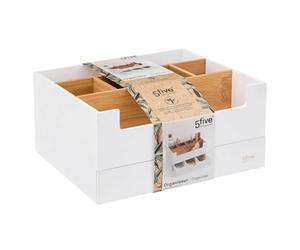 5 five simply smart Organiseur 1 tiroir Blanc Naturéo