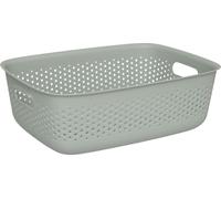 5 five simply smart - panier en plastique "tila" 10l sage