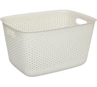 5 five simply smart - Panier "tila" 17l plastique gris