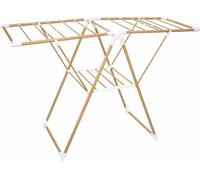 5 five simply smart - Porte-linge pliable pont 13m "bara" effet bois