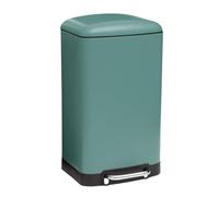 Poubelle à pédale métal 30L Ariane vert Vert