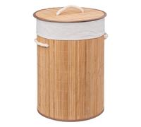 5 five simply smart - Runder wäschekorb bambus 48l