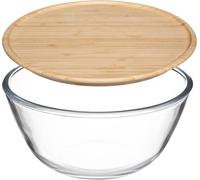 5 five simply smart - Salatschüssel d23cm deckel bambus