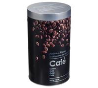 5five - boîte à café métal 500g ""black edition"" noir