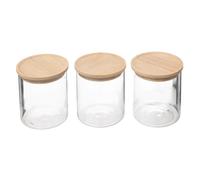 5 five simply smart - Set de 3 pots en verre hermétiques 350ml "hermet"