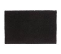 Tapis uni antidérapant - 40 x 60 cm - Noir