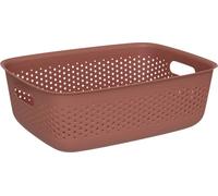 5 five simply smart - "tila" panier en plastique de 10 litres siena
