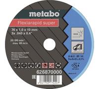 Metabo 5 Flexiarapid Super 76x1,0x10,0 mm Inox, TF 41 (626870000) Quantité:5