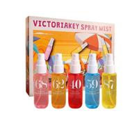 (5)Floral Fragrance Spray Mist - Mini Eau de Toilette Set in Jasmine, Plum Amber & Sandalwood Violet
