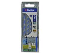 5 forets 3en1 multi-materiaux Ø 3 à 8mm TIVOLY - 11901770002
