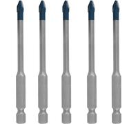 5 forets à carrelage HEX-9 Hard Ceramic 5 x 90 mm BOSCH EXPERT 2608902315