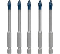 Bosch Coffret de forets EXPERT HEX-9 - Céramique dure Ø 6 x 90 mm, 5 pièces