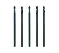 5 Forets Bardage HSS pour Profils Creux, Acier, Aluminium, 120° D. 7.2 x Lt. 150 x Lu. 30 x Q. 7.2 mm x Z2 - Diamwood