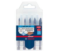 5 Forets Hard Ceramic BOSCH 2608900597 HEX-9 EXPERT 4/5/6/8/10mm