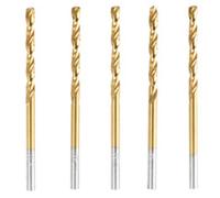 5 forets HSS avec revêtement titane - 3 mm [AGT]