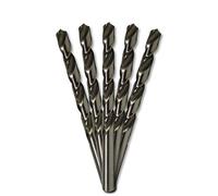 5 forets métaux HSS M2 Pro D. 10,5 mm x Lu. 87 x Lt. 133 mm 135° taillé, meulé pour aciers - Diamwood