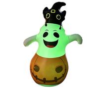 5 FT Halloween Inflatables Ghost Outdoor Decorations - with Remote Control