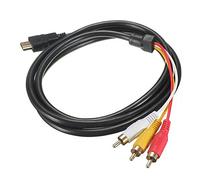 5 ft HDMI to 3-RCA Video Audio Converter câble de composante AV pour HDTV élégant et populaire Design attrayant