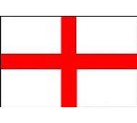 5 FT X 3 FT ANGLETERRE CROIX DE ST GEORGE XVIE SIÈCLE, FLAG