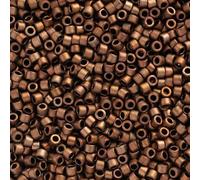 5 g Miyuki Delica 11/0 Japaneese Glass Seed Beads Rocailles 11/0-1.6 mm Miyuki Delica Matte Metallic Bronze Gold Iris DB1051