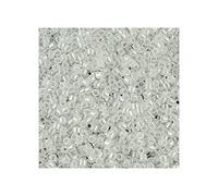 5 g Miyuki Delica Rocailles Seed Beads, 11/0 (1.6 mm) Ceylon White (Miyuki Delica Rocailles Perles de graines Rocailles Ceylan blanc)