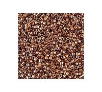 5 g Miyuki Delica Rocailles Seed Beads, 11/0 (1.6 mm) Copper (Miyuki Delica Rocailles Perles de graines Rocailles Le cuivre)