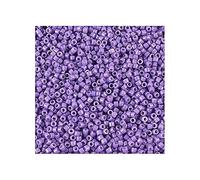 5 g Miyuki Delica Rocailles Seed Beads, 11/0 (1.6 mm) Duracoat Opaque Anemone (Miyuki Delica Rocailles Perles de graines Rocailles Violet Opaque DuraCoat)