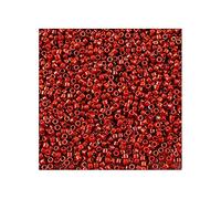 5 g Miyuki Delica Rocailles Seed Beads, 11/0 (1.6 mm) Duracoat Opaque Maroon (Miyuki Delica Rocailles Perles de graines Rocailles DuraCoat opaque brun)
