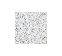 5 g Miyuki Delica Rocailles Seed Beads, 11/0 (1.6 mm) Opal White (Miyuki Delica Rocailles Perles de graines Rocailles Blanc opaque)