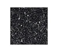 5 g Miyuki Square, 1.8 mm Opaque Jet Black (Square Miyuki Noire opaque)