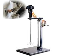 5 Gallon 20L MéLangeur Pneumatique Industriel Machine Peinture Agitateur Automatique Inoxydable Betonniere Malaxeur Mortier Batteur Encres Ciment