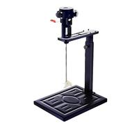 5 Gallon Pneumatic Paint Mixer Machine, 1/8 Horsepower Air Stirring Machine, with 35cm Manual Lifting Stand, Stainless Steel Stirring Rod, Pressure 4-8KG/MPa, for Paint, Glue, Ink