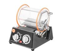 5 Gears Tambour Polisseuse Bijoux 220V 60W Bijoux Polisseuse Tumbler Rotative avec Minuterie Polisseuse Temps et Vitesse Réglables Polisseuse Polisseuse Broyeur Boule pour Or