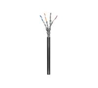 [5] Goobay Câble réseau CAT 6 outdoor S/FTP (PiMF) CCA blindé 100m noir