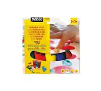 5 gouaches à l'eau + tampon mousse - 5 x 80 ml