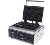 5-Grid Gaufrier antiadhésif Hotdog Maker Machine à gaufres Avec minuterie Moule Machine à gaufres Mini Pancakes français