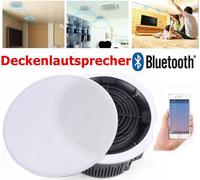 5.haut-parleur de plafond 5 pouces, haut-parleur encastré sans fil Bluetooth pour l'intérieur,chambre à coucher,vérandas, salle de bain (1xhaut-parleur principal)