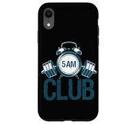 5 Heures du Matin Entraînement productivité Santé Motivation Dire Coque pour iPhone XR